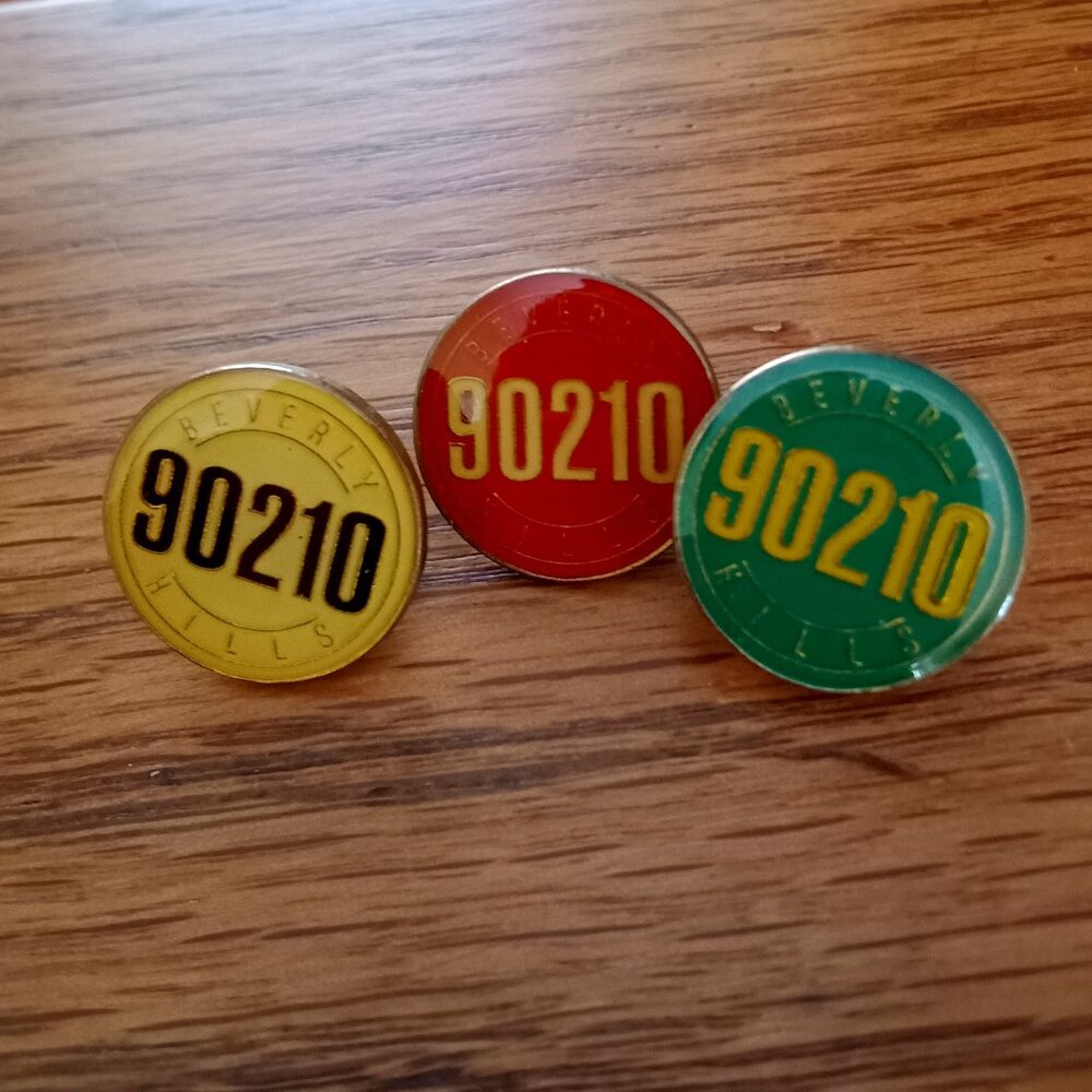 "90210" Pinbacks /3